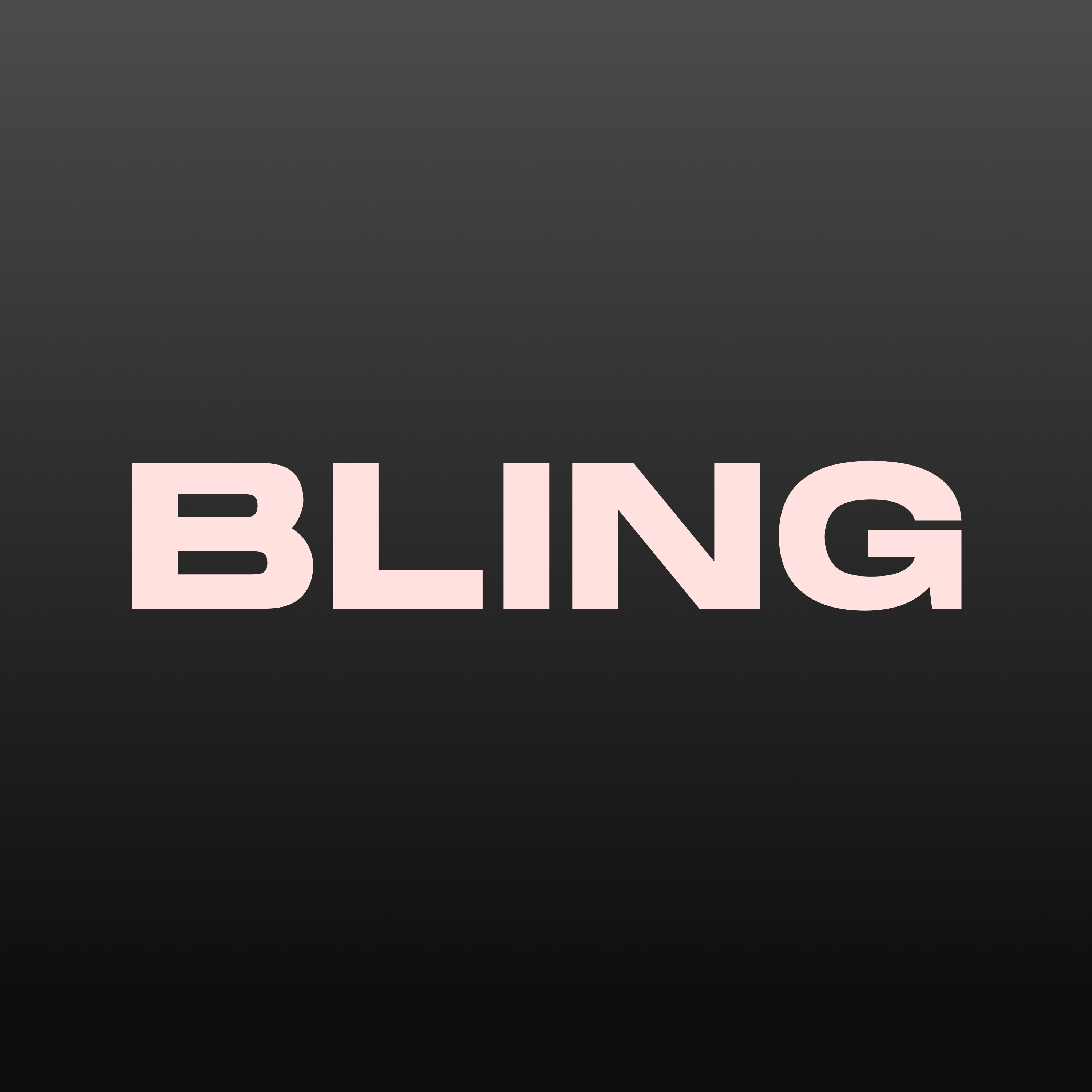 BLING - The end of financial stress